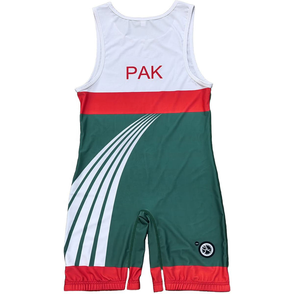 Pakistan National Team Wrestling Singlet Red