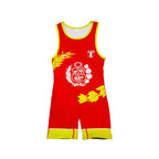 PERU NATIONAL TEAM WRESTLING RED SINGLET