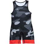 MEROOJ CAMO Red SINGLET
