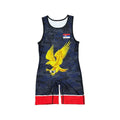 SERBIA NATIONAL TEAM WRESTLING RED SINGLET