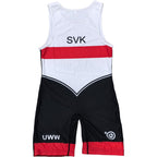 SLOVAKIA NATIONAL TEAM WRESTLING RED SINGLET