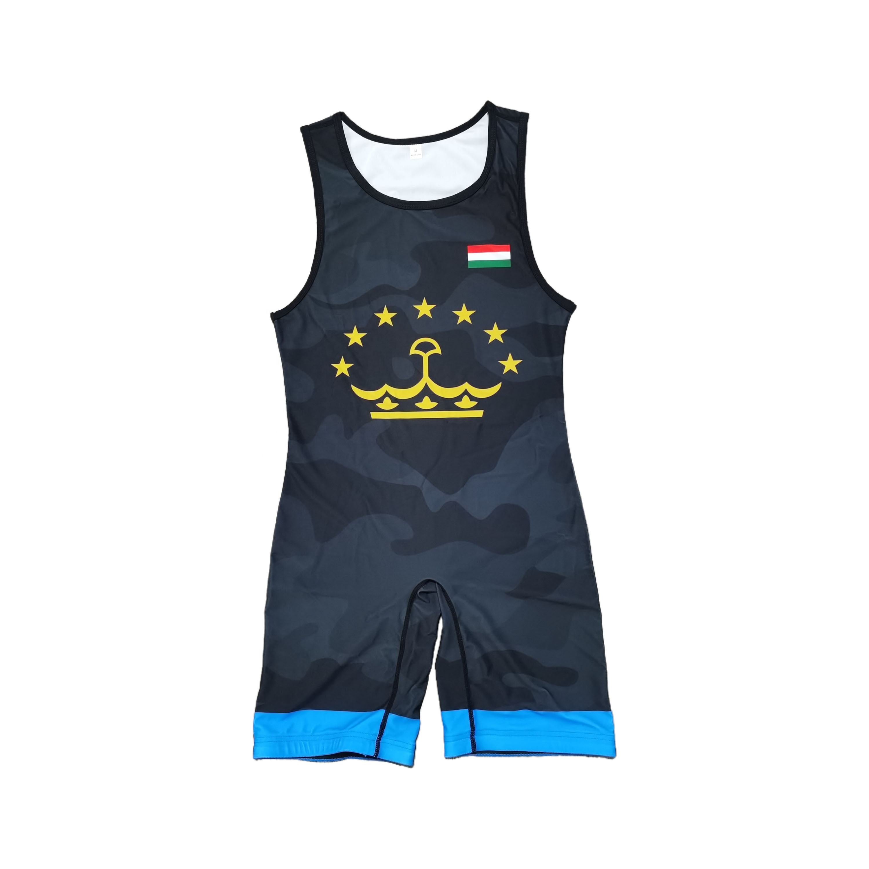 TAJIKISTAN NATIONAL TEAM BLUE SINGLET