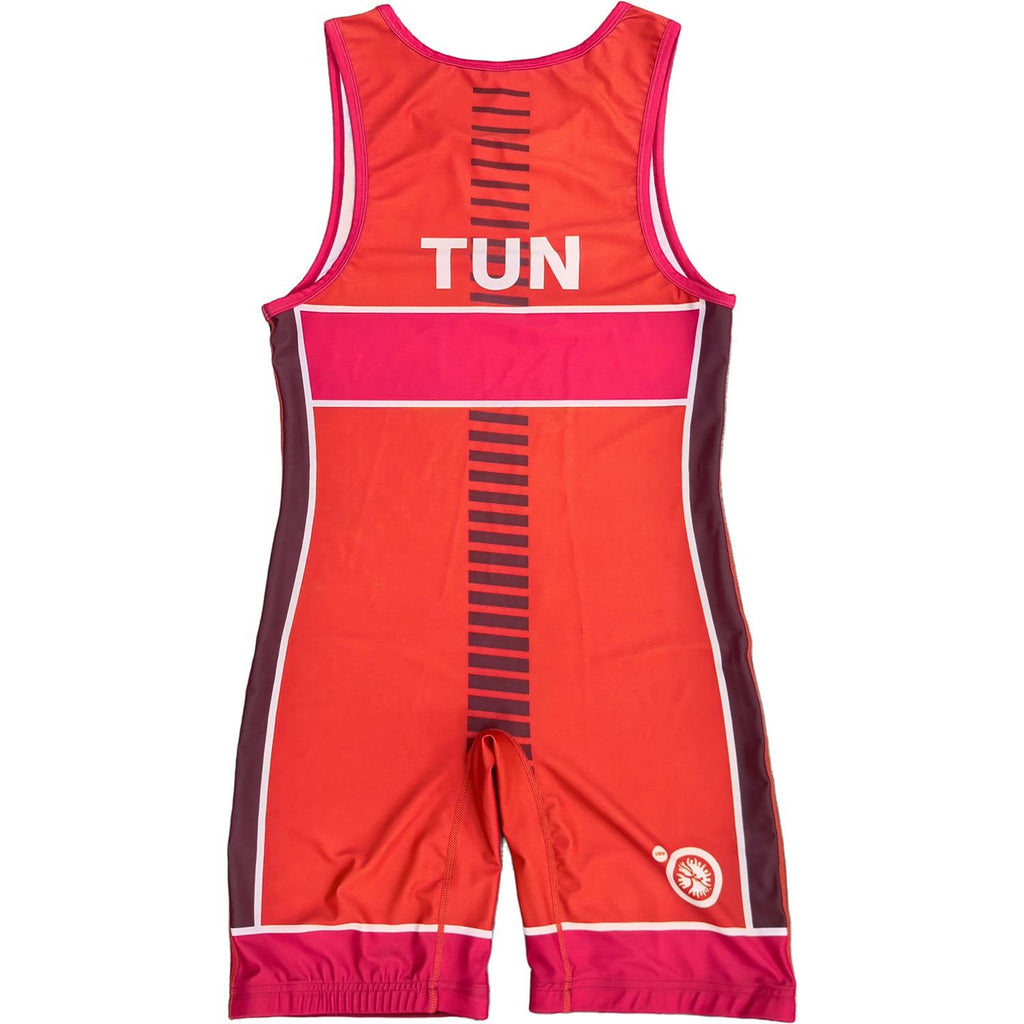 TUNISIA NATIONAL TEAM WRESTLING SINGLET RED