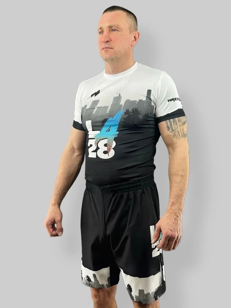 Wrestler LA 2028 WHITE BLACK Set